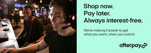 Afterpay Banner showing we have support for the afterpay payment facility.