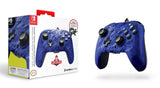 PDP Switch Faceoff Deluxe + Audio Wired Controller Blue Camo