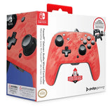 PDP Switch Faceoff Deluxe + Audio Wired Controller Red Camo