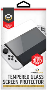 Powerwave Nintendo Switch OLED Tempered Glass Screen Protector