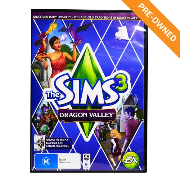 PC | Sims 3: Dragon Valley Expansion Pack [PRE-OWNED]
