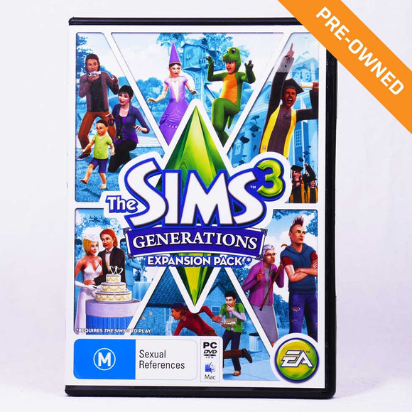 PC | Sims 3: Generations Expansion Pack [PRE-OWNED]