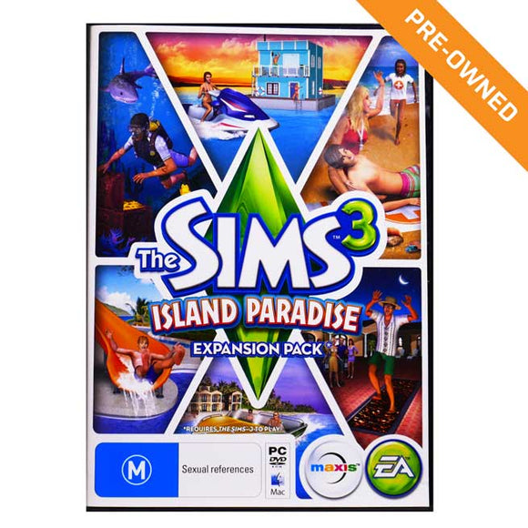 PC | Sims 3: Island Paradise Expansion Pack [PRE-OWNED]