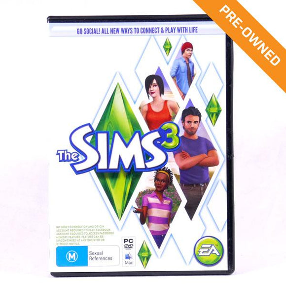 PC | Sims 3 (No Booklet) [PRE-OWNED]