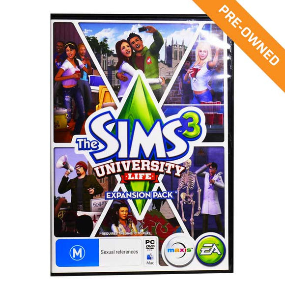 PC | Sims 3: University Life Expansion Pack [PRE-OWNED]