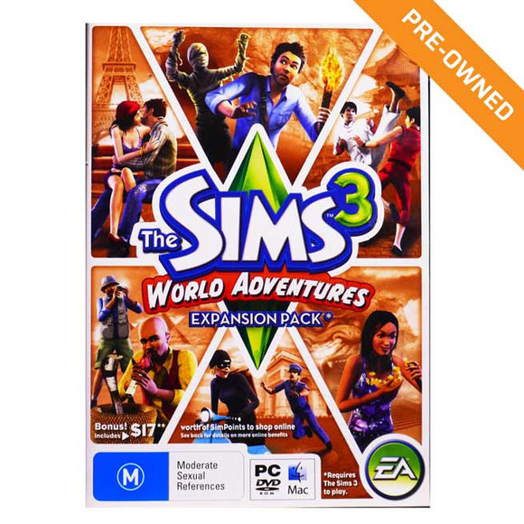 PC | Sims 3: World Adventures Expansion Pack [PRE-OWNED]