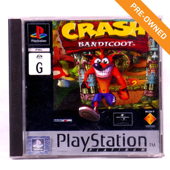 PS1 | Crash Bandicoot (Platinum Edition) [PRE-OWNED]
