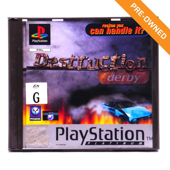 PS1 | Destruction Derby (Platinum) [PRE-OWNED]