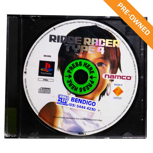 PS1 | Ridge Racer: Type 4 [PRE-OWNED]