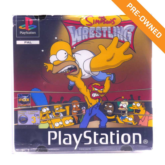 PS1 | Simpsons Wrestling [PRE-OWNED]