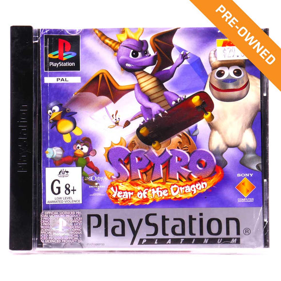 PS1 | Spyro: Year of the Dragon (Platinum) [PRE-OWNED]