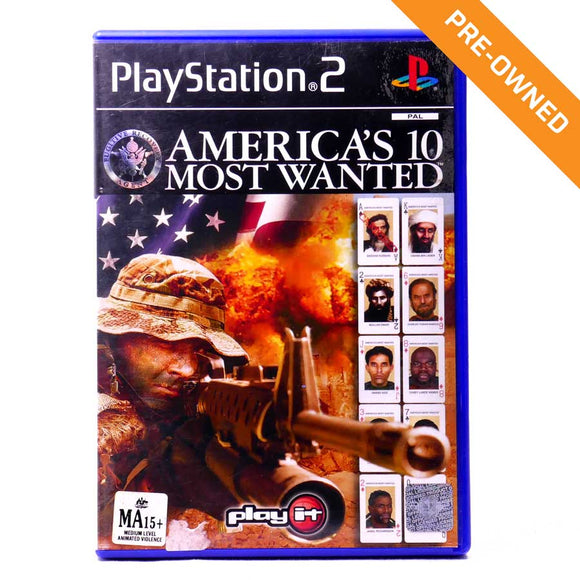 PS2 | America's 10 Most Wanted [PRE-OWNED]