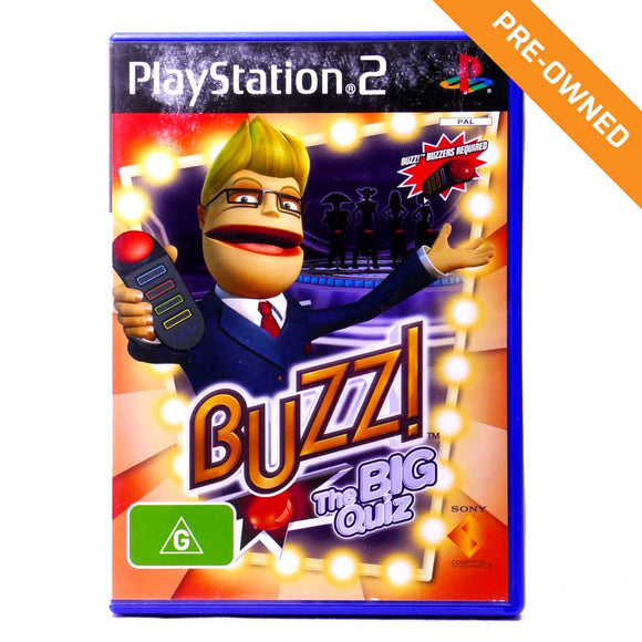 PS2 | Buzz! The BIG Quiz [PRE-OWNED]