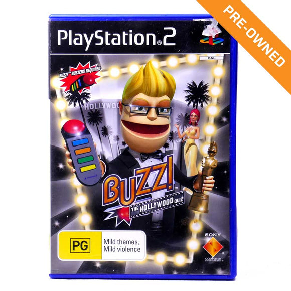 PS2 | Buzz! The Hollywood Quiz [PRE-OWNED]