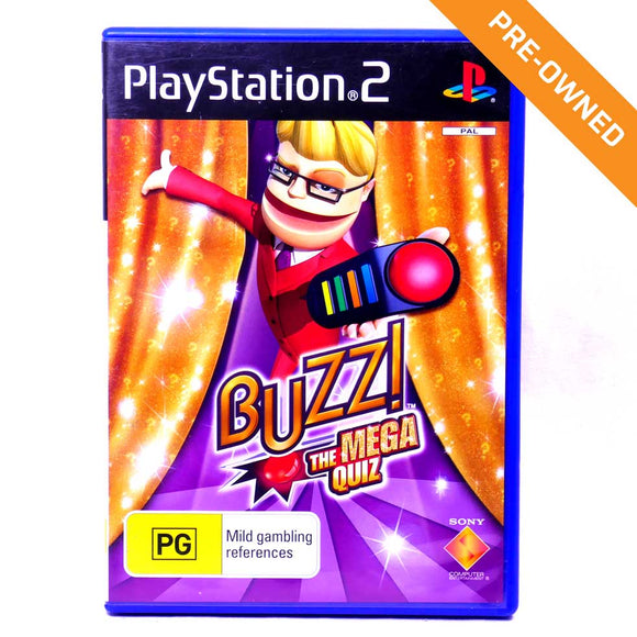 PS2 | Buzz! The Mega Quiz [PRE-OWNED]