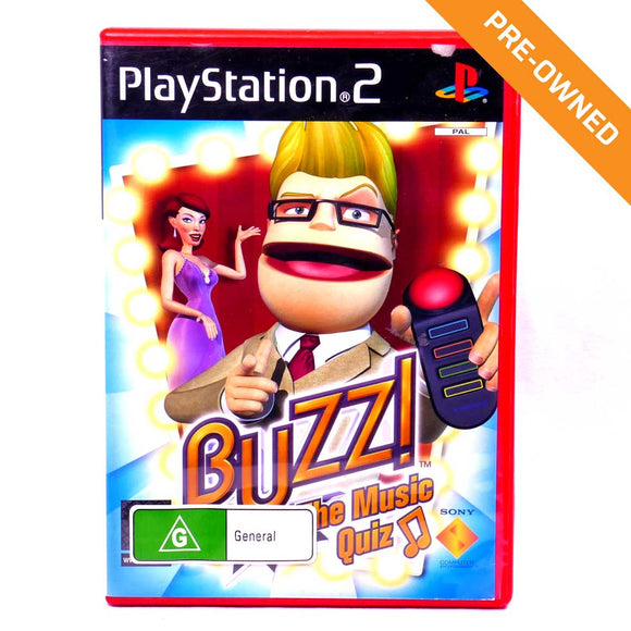 PS2 | Buzz! The Music Quiz [PRE-OWNED]