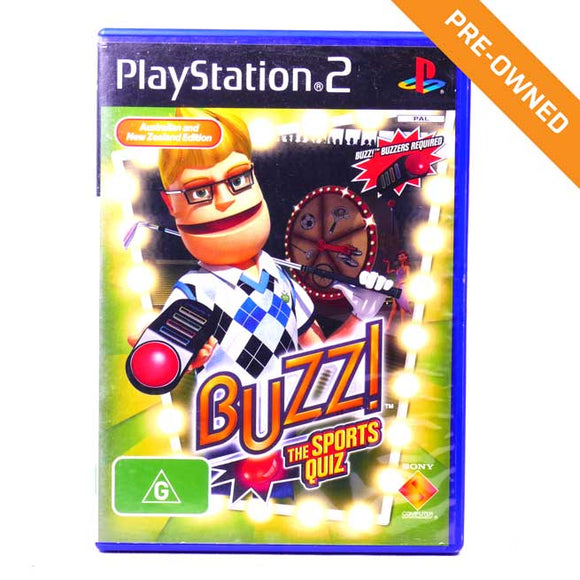 PS2 | Buzz!: The Sports Quiz [PRE-OWNED]