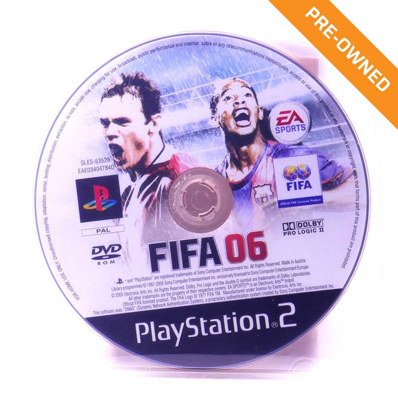 PS2 | FIFA 06 (Disc Only) [PRE-OWNED]