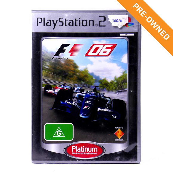 PS2 | Formula One 06 (Platinum Edition) [PRE-OWNED]