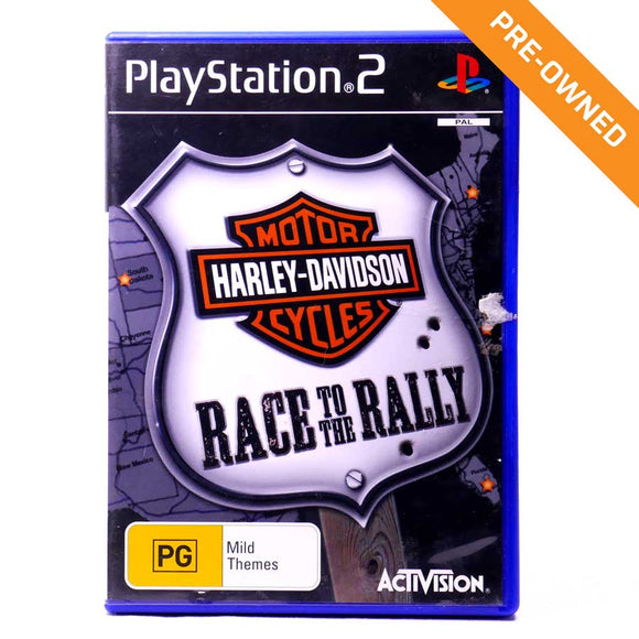 PS2 | Harley-Davidson Motor Cycles: Race to the Rally [PRE-OWNED]