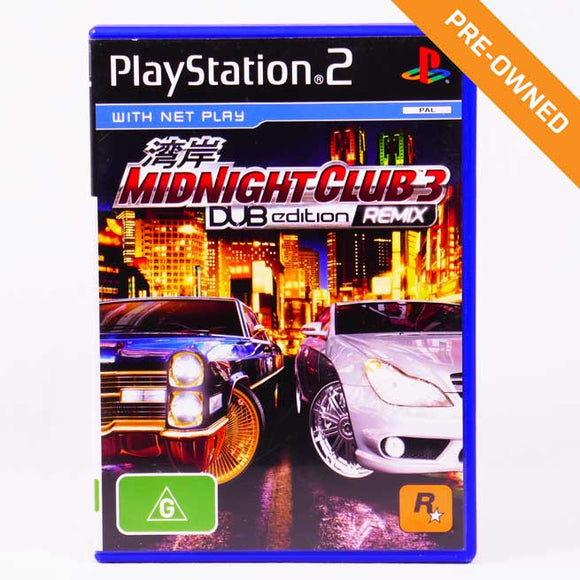 PS2 | Midnight Club 3 (DUB Edition Remix) [PRE-OWNED]