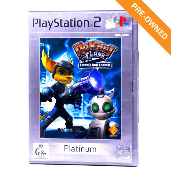 PS2 | Ratchet & Clank 2: Locked and Loaded (Platinum Edition) [PRE-OWNED]