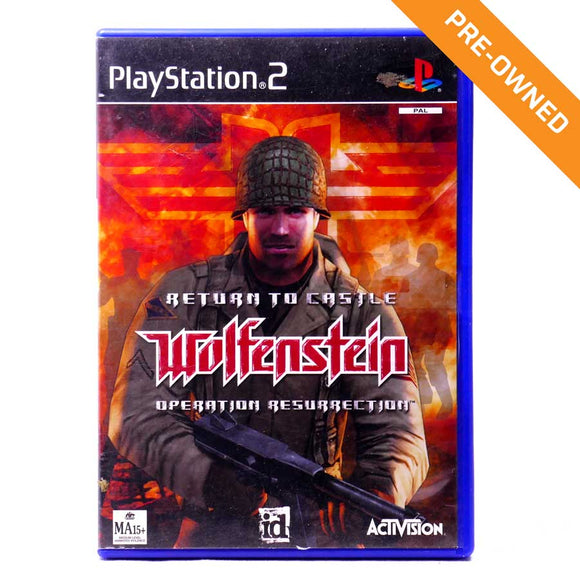 PS2 | Return to Castle Wolfenstein: Operation Resurrection [PRE-OWNED]