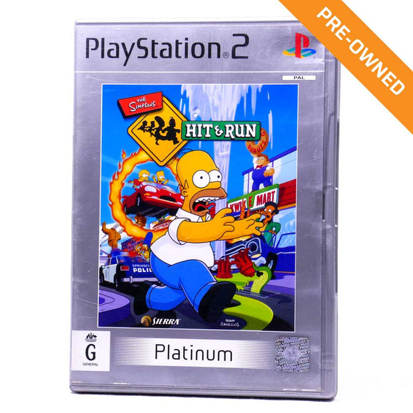 PS2 | Simpsons: Hit & Run (Platinum Edition) [PRE-OWNED]