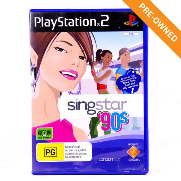 PS2 | SingStar: 90s [PRE-OWNED]