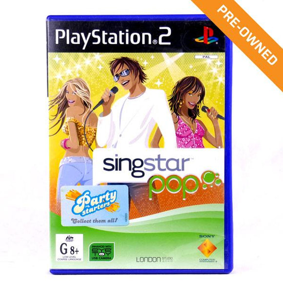 PS2 | SingStar: Pop [PRE-OWNED]