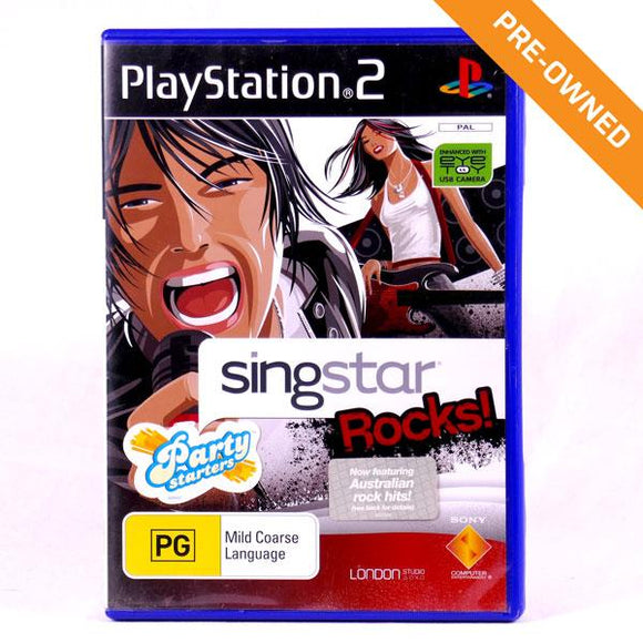 PS2 | SingStar: Rocks! [PRE-OWNED]