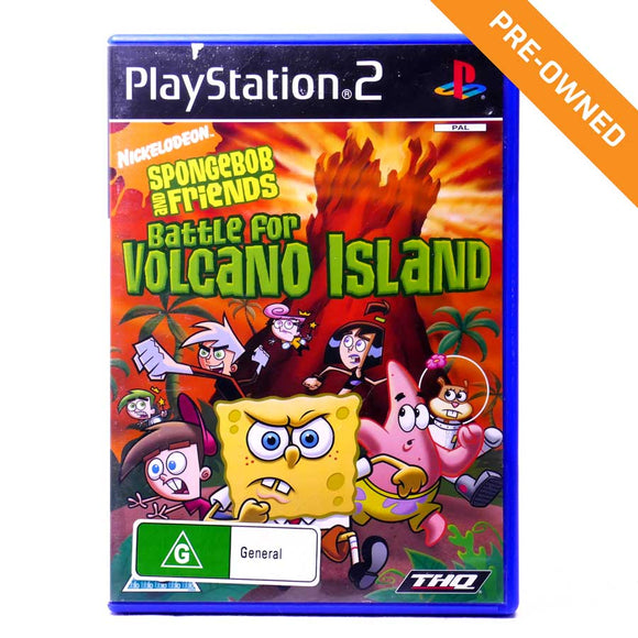 PS2 | SpongeBob and Friends: Battle for Volcano Island [PRE-OWNED]