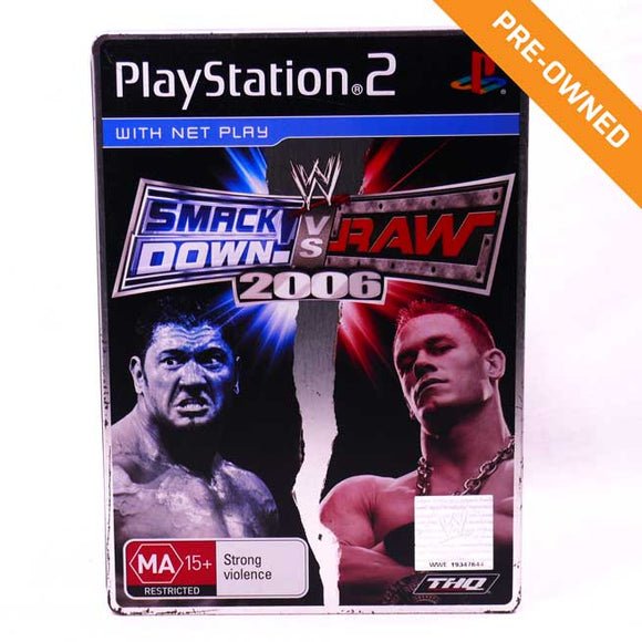 PS2 | WWE Smackdown vs Raw 2006 [PRE-OWNED]