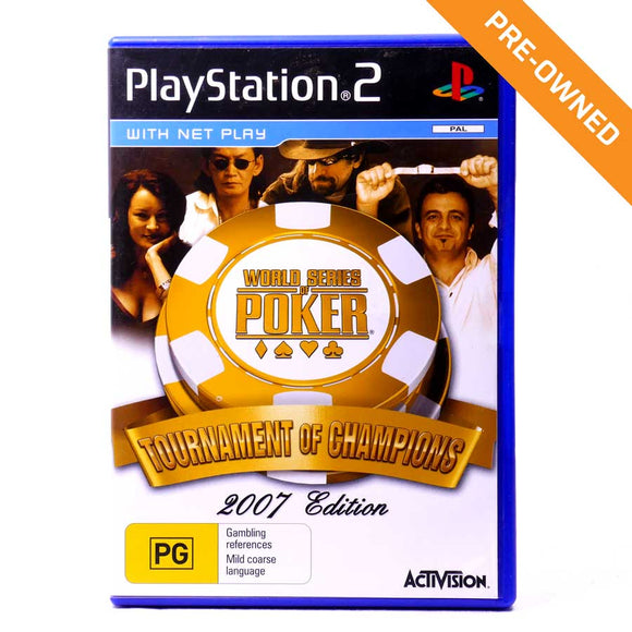 PS2 | World Series of Poker: Tournament of Champions (2007 Edition) [PRE-OWNED]