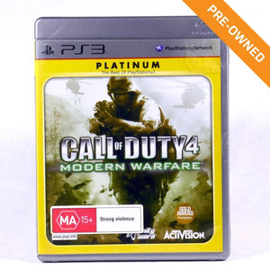 PS3 | Call of Duty 4: Modern Warfare (Platinum Edition) [PRE-OWNED]