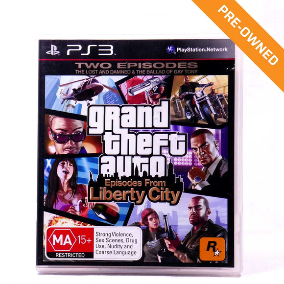 PS3 | Grand Theft Auto: Episodes from Liberty City [PRE-OWNED]