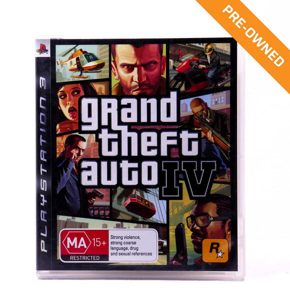 PS3 | Grand Theft Auto IV [PRE-OWNED]