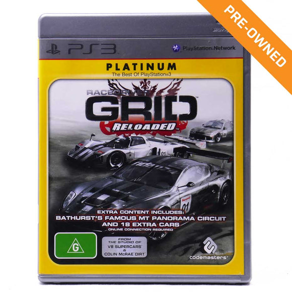 PS3 | Racedriver Grid Reloaded (Platinum Edition) [PRE-OWNED]