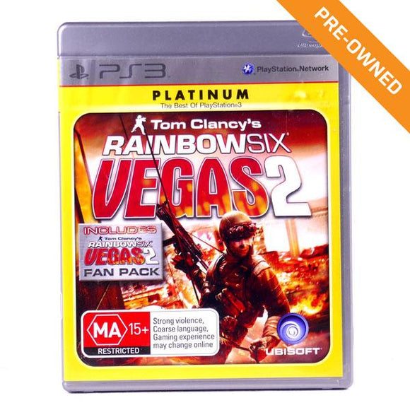 PS3 | Tom Clancy's Rainbow Six Vegas 2 (Platinum Edition) [PRE-OWNED]