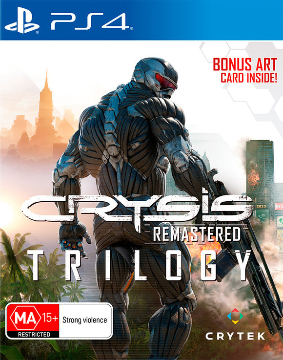Action Shooter Game on PS4 Crysis Remastered Trilogy