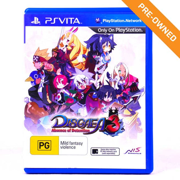 PS Vita | Disgaea 3: Absence of Detention [PRE-OWNED]