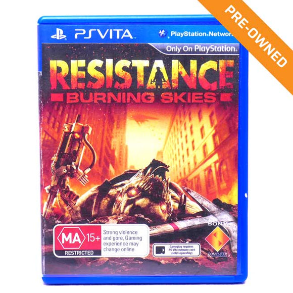 PS Vita | Resistance: Burning Skies [PRE-OWNED]