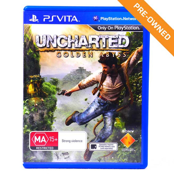PS Vita | Uncharted: Golden Abyss [PRE-OWNED]