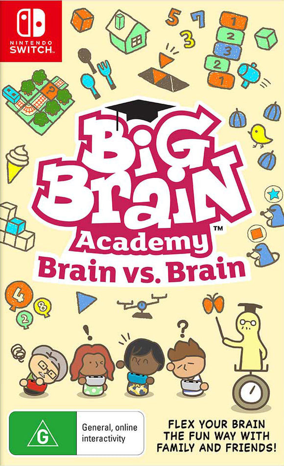 Family friendly Switch Game Big Brain Academy Brain vs Brain