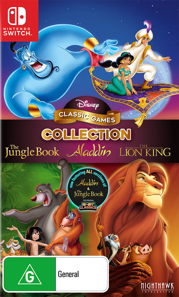 SWITCH | Disney Classic Games Collection: The Jungle Book, Aladdin and The Lion King