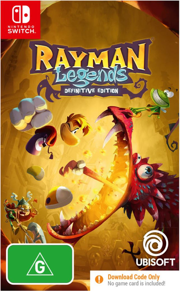 Adventure game on Nintendo Switch Rayman Legends Definitive Edition