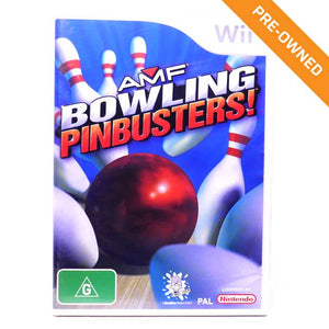 WII | AMF Bowling Pinbusters! [PRE-OWNED]