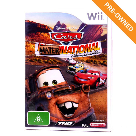 WII | Cars: Mater-National Championship [PRE-OWNED]
