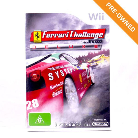 WII | Ferrari Challenge Deluxe [PRE-OWNED]