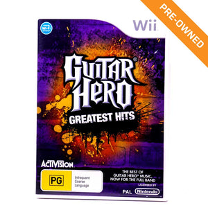 WII | Guitar Hero: Greatest Hits [PRE-OWNED]